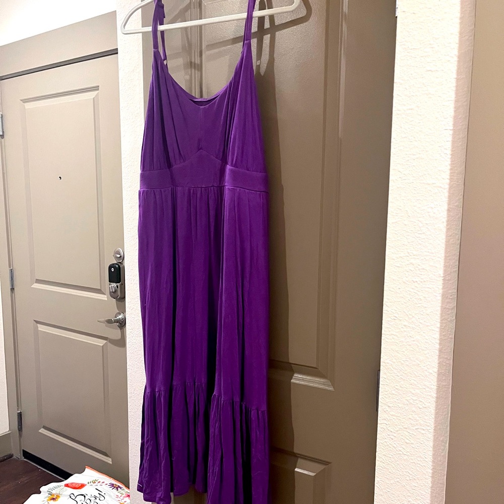Torrid purple midi